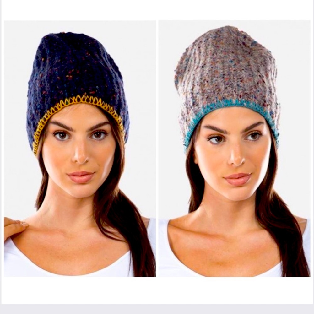 BEANIE FEATURING WHIPSTITCH TRIM (CHOICE ONE)